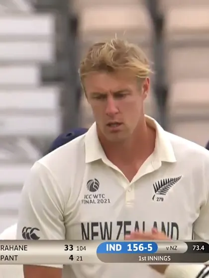 Logo of Pant falls cheaply | WTC21 Final | Ind v NZ