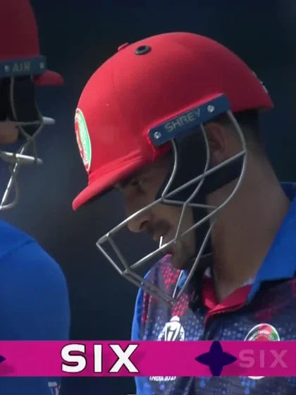 Rahmanullah Gurbaz - Six - England vs Afghanistan