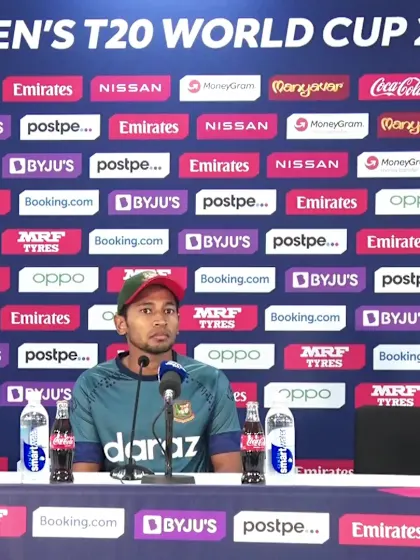 24 October - Sharjah - Bangladesh Captain Mahmudullah post-match press conference