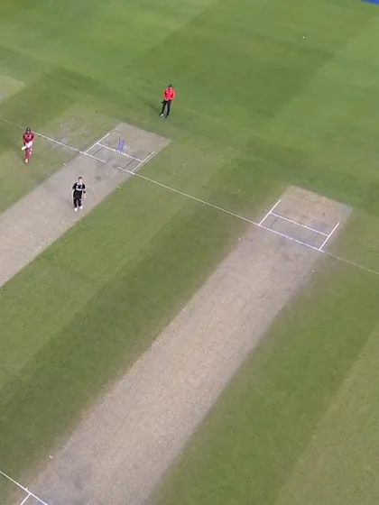 CWC19: WI v NZ - Bird's eye view of Gayle six