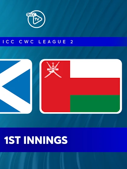 Oman v Scotland (1st Innings)