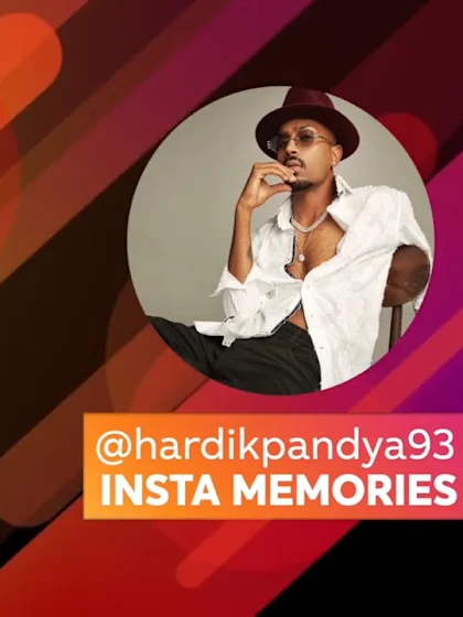 Logo of Insta memories with Hardik Pandya