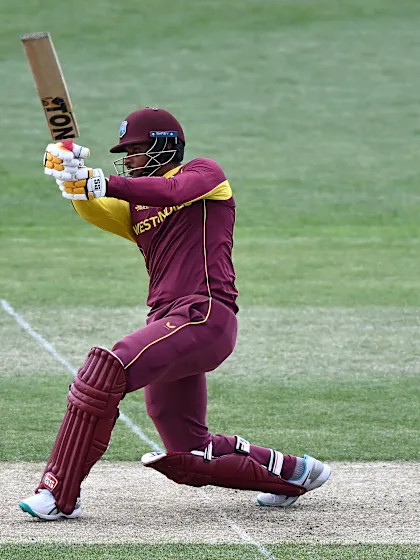 SIX: Brandon King drills one into the stands | T20WC 2022