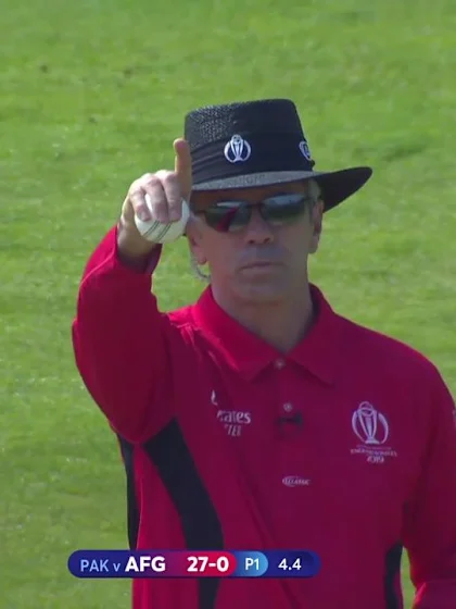 Logo of CWC19: PAK v AFG - Gulbadin dismissed after review