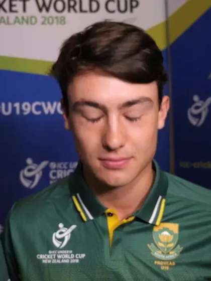 ICC U19 CWC - South Africa support message