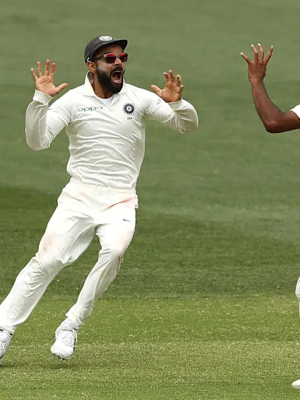 India fend off rearguard to go 1-0 up in Adelaide