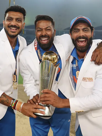 Logo of Hindi highlights | Unbeaten India spin their way to title | Champions Trophy 2025
