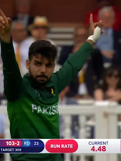 Logo of CWC19: Pak v SA - Highlights of Shadab's 3/50
