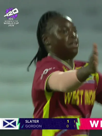 Kirstie Gordon - Wicket - West Indies vs Scotland