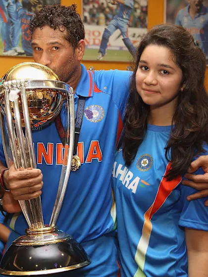 SACHIN TENDULKAR:  From ball boy to ICC Cricket World Cup winner