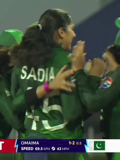 Logo of Harshitha Madhavi - Wicket - Pakistan vs Sri Lanka
