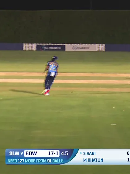 Logo of Shathi Rani - Wicket - Sri Lanka Women vs Bangladesh Women