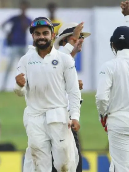 Sri Lanka stumbles after India amasses 600
