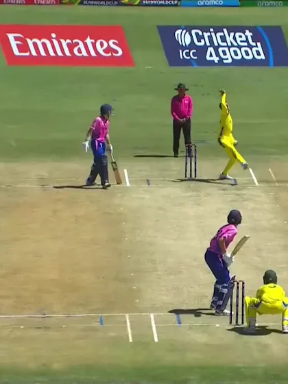 H Tani-Kelly with a Four vs. Australia