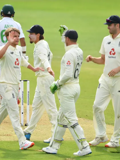 Late wickets leave England on top after rain-shortened first day