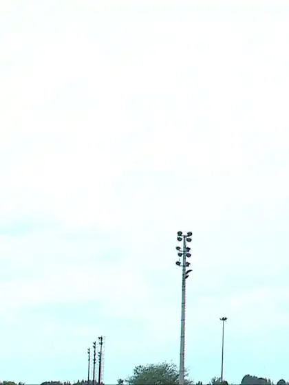 Uzair Ahmad with a Six vs. South Africa