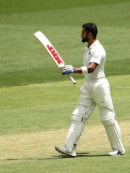 Advantage Australia as batsmen counter record Kohli ton