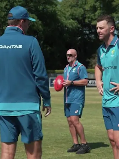 Logo of Josh Hazlewood provides fitness update ahead of India clash