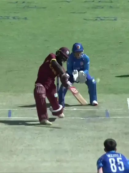 V Lawes with a Six vs. Afghanistan