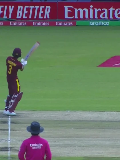 J Andrew with a Six vs. Australia