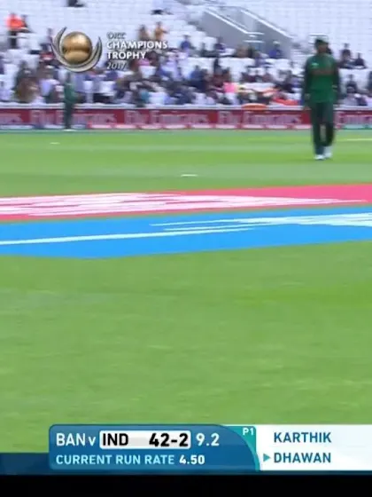 #CT17 Warm-Up: Shikhar Dhawan fifty