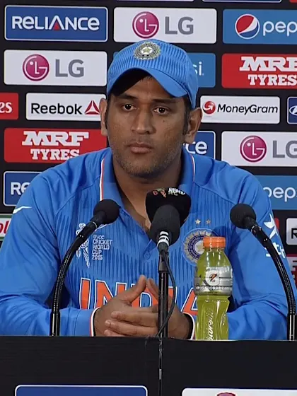 Press Conference – MS Dhoni – IND vs PAK