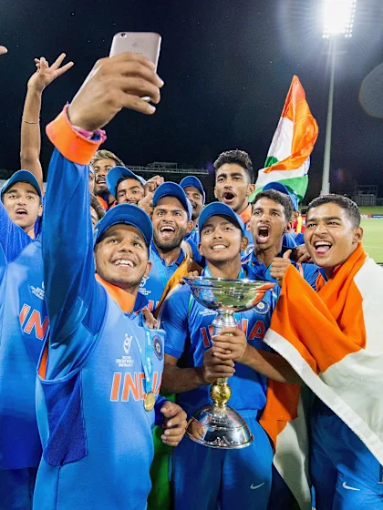 Kalra slams century as India defeat Australia by eight wickets to claim fourth title