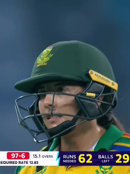 Logo of Sune Luus - Wicket - South Africa vs New Zealand