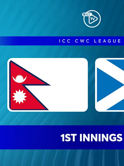 Nepal v Scotland (1st Innings) (ENGLISH)