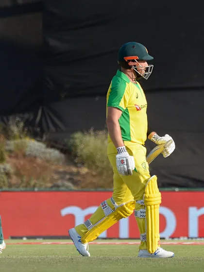 Aaron Finch recognises the need for Australia to get better at chasing