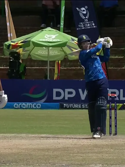 Thomas Rew with a Four vs. Australia