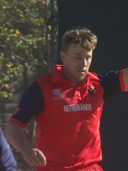 Mahammad Asif Sheikh - Wicket - Netherlands vs Nepal