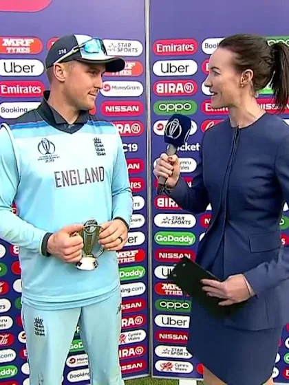 Logo of CWC19: ENG v BAN - Player of the Match, Jason Roy