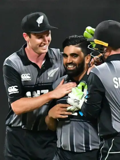 ‘Went quicker than expected’ – Ajaz Patel on T20I debut