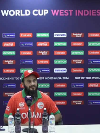 Zeeshan Maqsood (Oman player) post-match Press Conference - 2nd June 2024