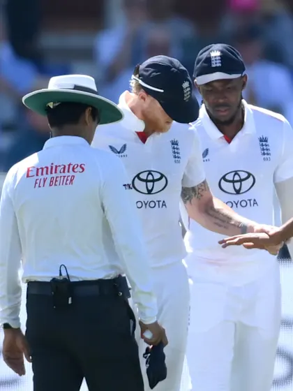 Injury blow forces England bowler off the field at Lord's