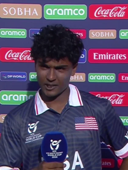 Utkarsh Srivastava | ICC U19MCW26 | USA post-match interview | 23 January '26