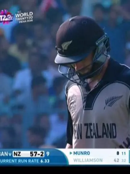 Kane Williamson Wicket Fall NZ V BAN Video ICC WT20 2016