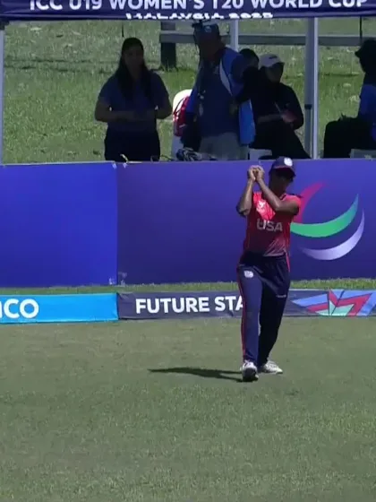 Logo of L Kotkamp with a Batting vs USA Women Under-19