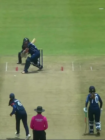 Logo of Wicket-Emma-Walsingham-USA-U19s-Women v Scotland-U19s-Women ICC U19W T20WC 2023