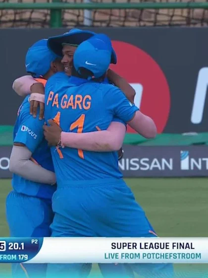 ICC U19 CWC: IND v BAN – Shamim holes out off Mishra to give India their fifth