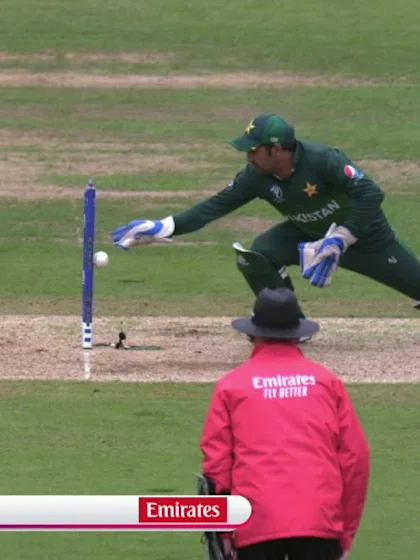 Logo of CWC19: NZ v PAK - Colin de Grandhomme runs himself out for 64