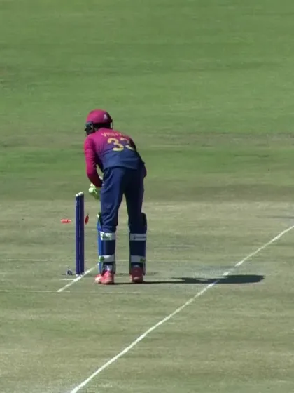 Logo of Sadeera Samarawickrama - Wicket - Sri Lanka vs UAE