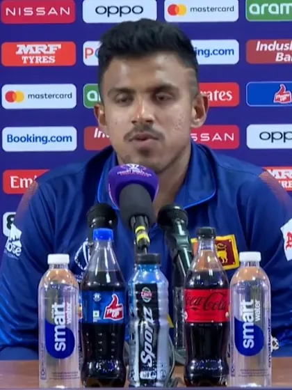 Maheesh Theekshana (Sri Lanka player) post-match Press Conference - 26th October 2023