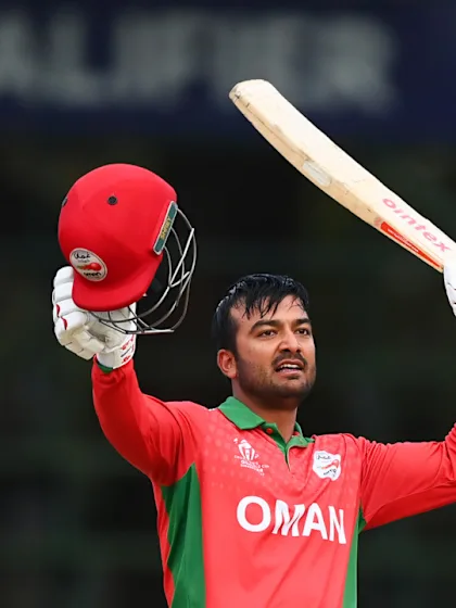 Logo of Ayaan Khan scores brilliant ton in fighting effort against Netherlands | CWC23 Qualifier