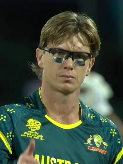 Shakeel Ahmed - Wicket - Australia vs Oman