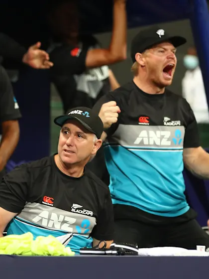 The moment New Zealand sealed their place in the final