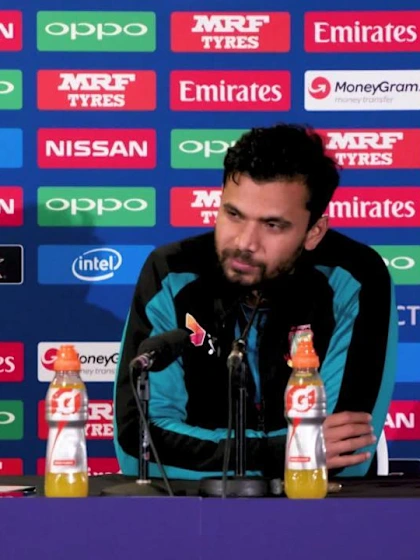 #CT17 NZ v Ban: Mashrafe Mortaza pre-match press conference