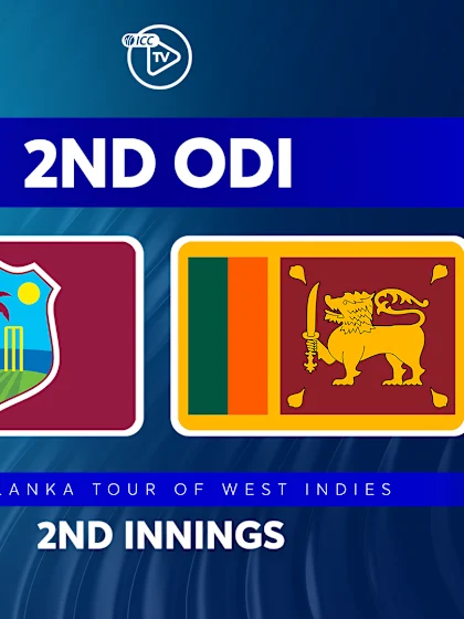 2nd ODI: West Indies v Sri Lanka (2nd Innings)