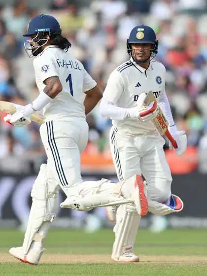 Gill, Rahul dig deep to pull India back in Manchester